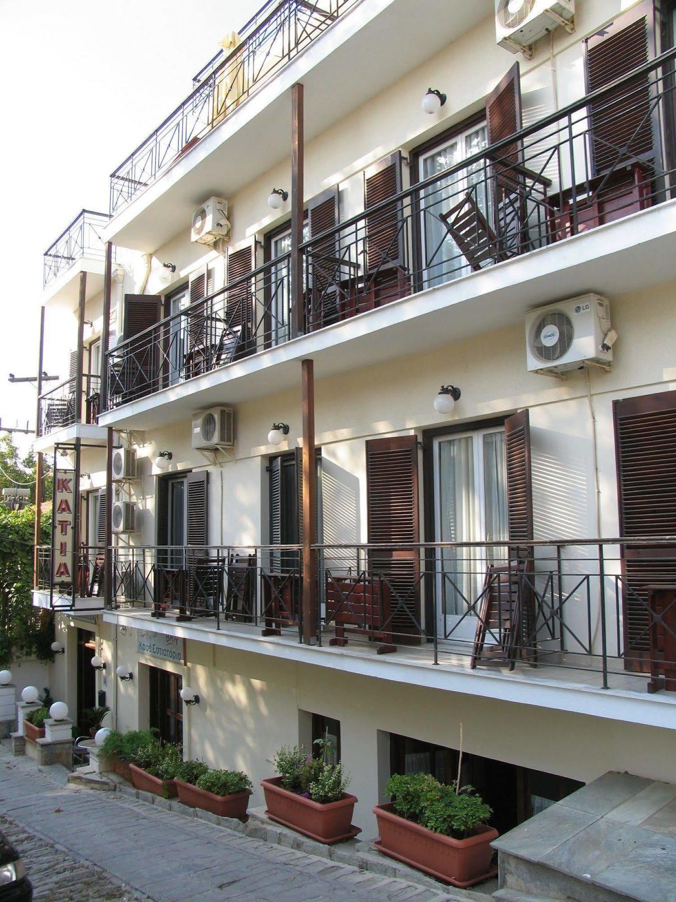 Katia Hotel Áfissos Exteriér fotografie