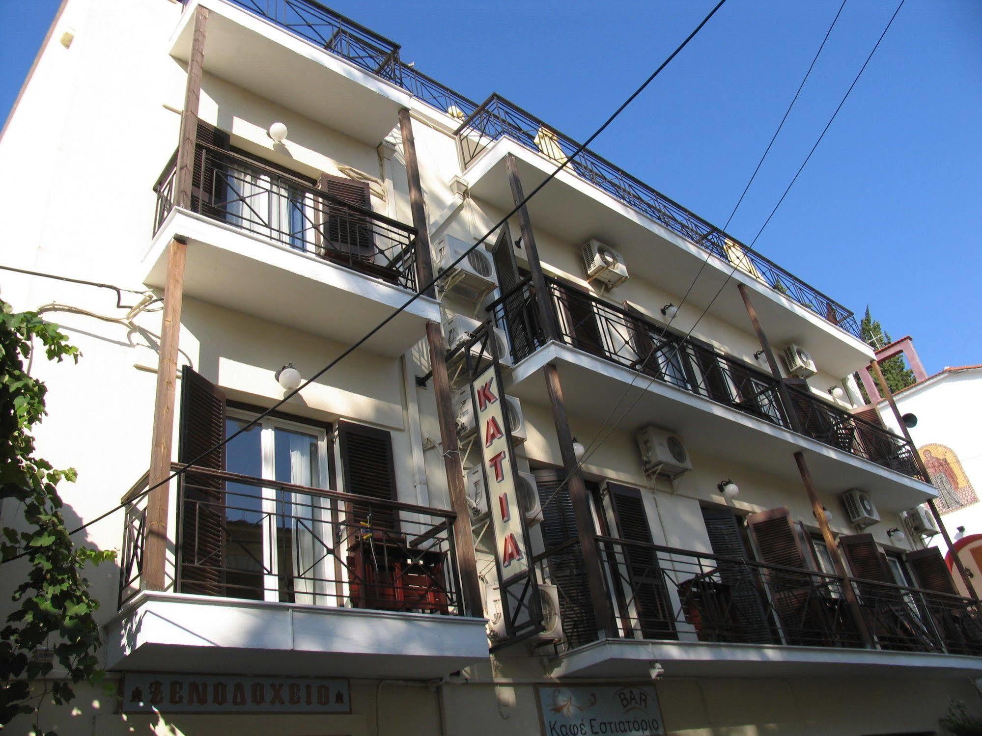 Katia Hotel Áfissos Exteriér fotografie