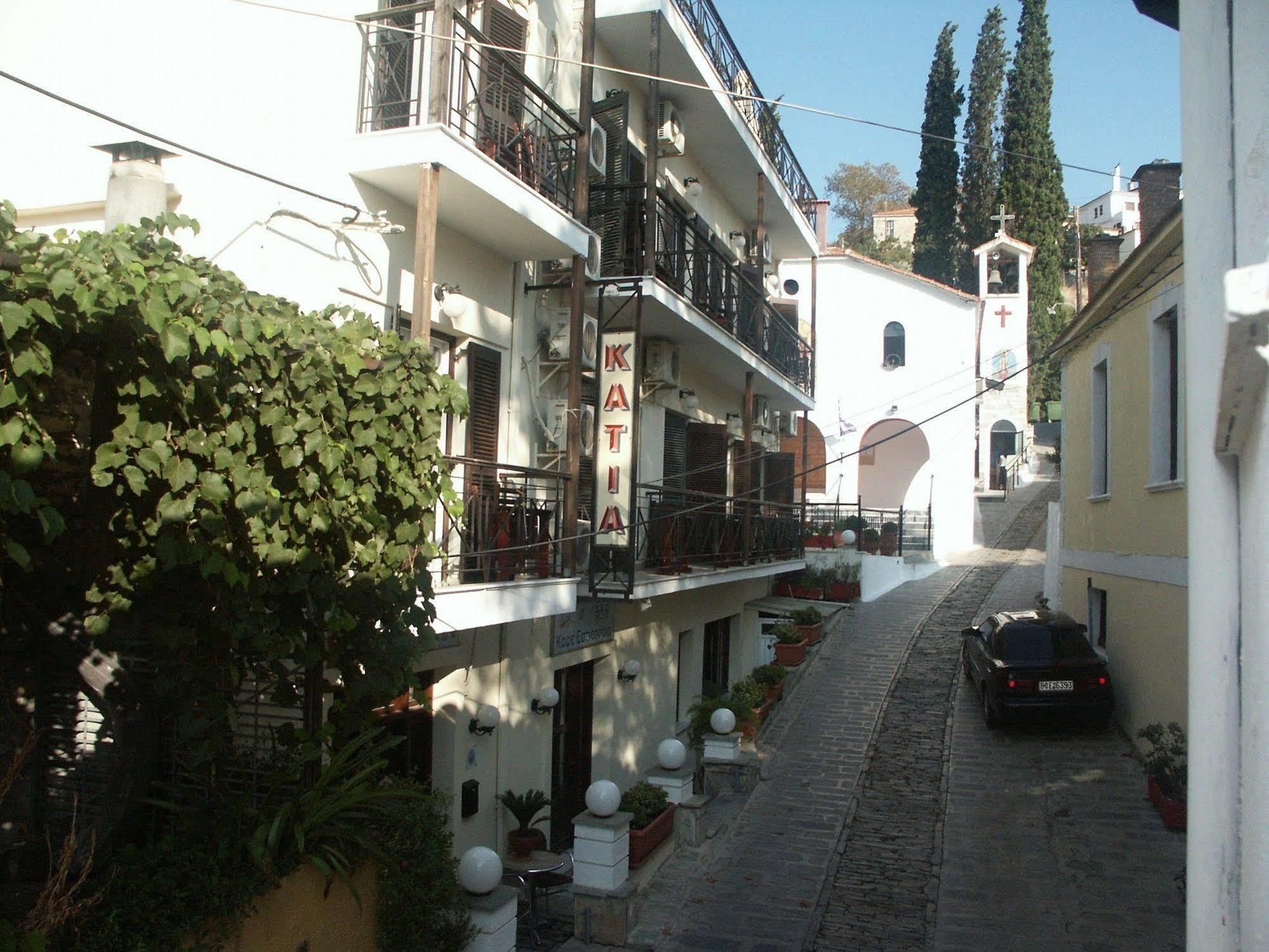 Katia Hotel Áfissos Exteriér fotografie